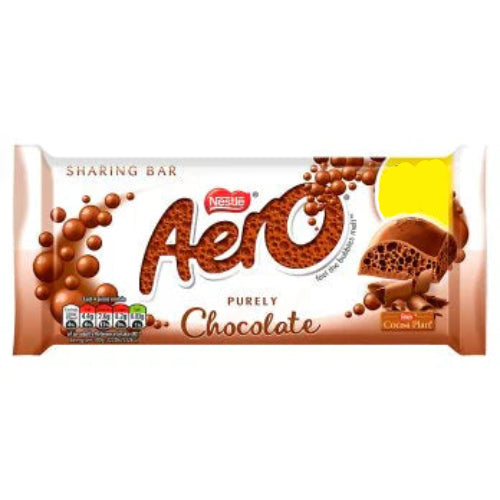 Aero Milk Chocolate Sharing Bar 90g UK (BB 30/06/2026)