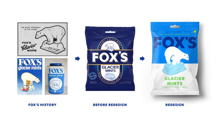 Fox's Glacier Mints 100g (BB 31/10/2026)