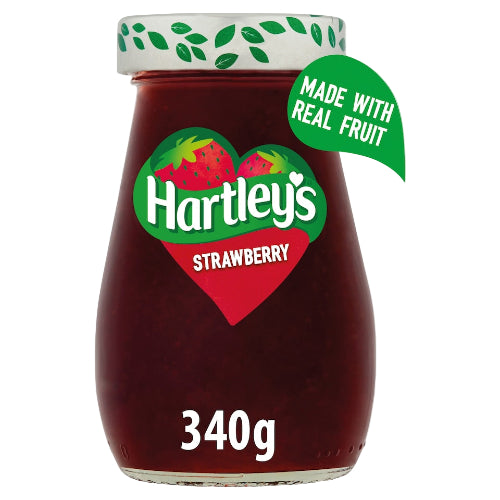 Hartley's Strawberry Jam UK 340G ( BB 30/11/2027 )