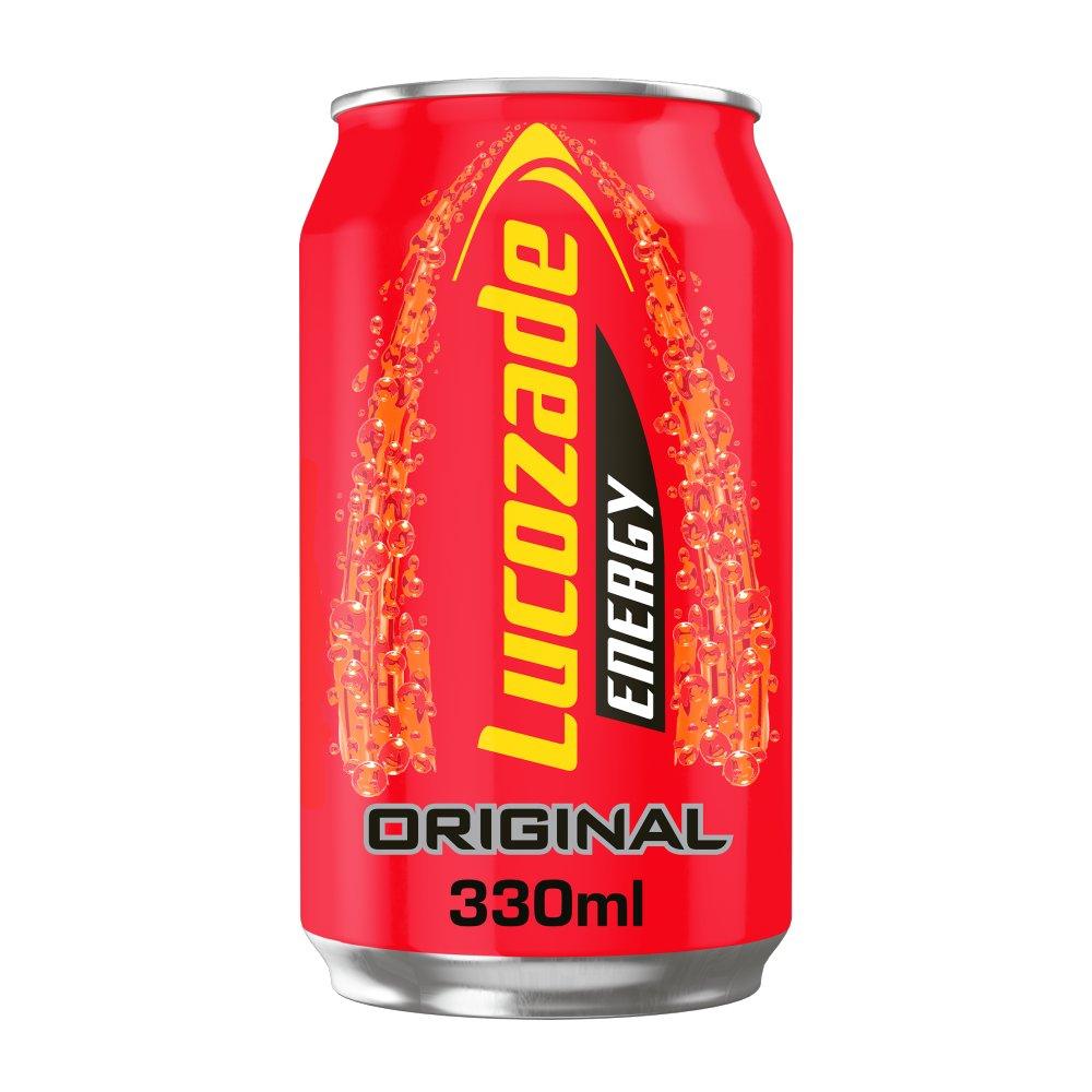Lucozade Energy Original Can 330ml (BB 10/2025)