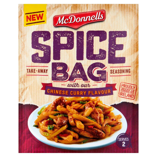 McDonnells Chinese Curry Flavour Spice Bag 40g (BB 12/2025)