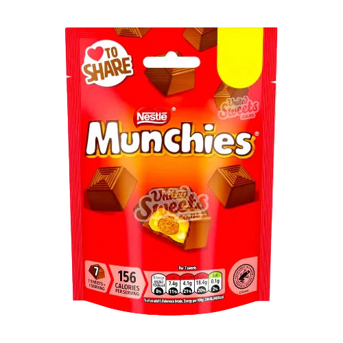 Nestle Munchies Caramel & Cholocate Bag 81g (BB 30/09/2026)