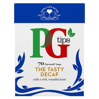 PG tips THE TASTY DECAF TEA 70 Bags 203g( BB 09/2025)
