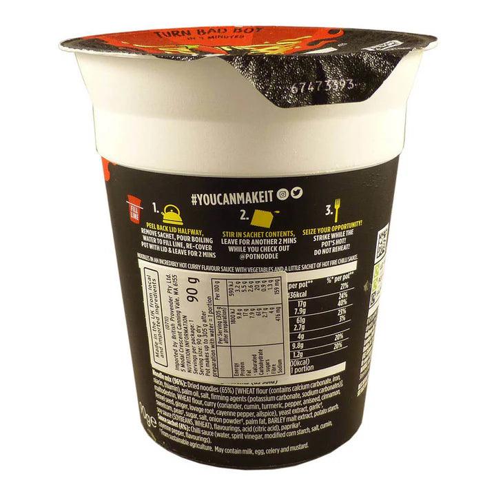 Pot Noodle Bombay Bad Boy 90g(BB 30/09/2025)