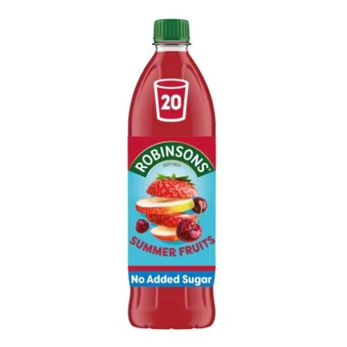 Robinsons Summer Fruits No Added Sugar Squash 1L (BB 08/2025)