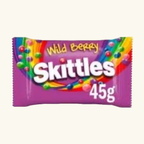 Skittles Wild Flavour UK 45g (BB 13/10/2026)