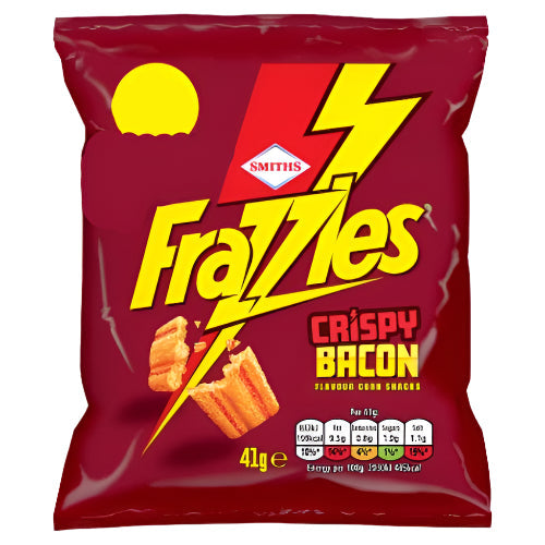 Smiths Frazzles Crispy Bacon Flavour 41G Pack ( BB 06/06/2026)