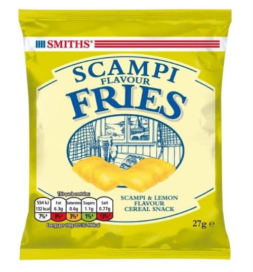Smiths Scampi Fries 27g (BB 11/10/2025)