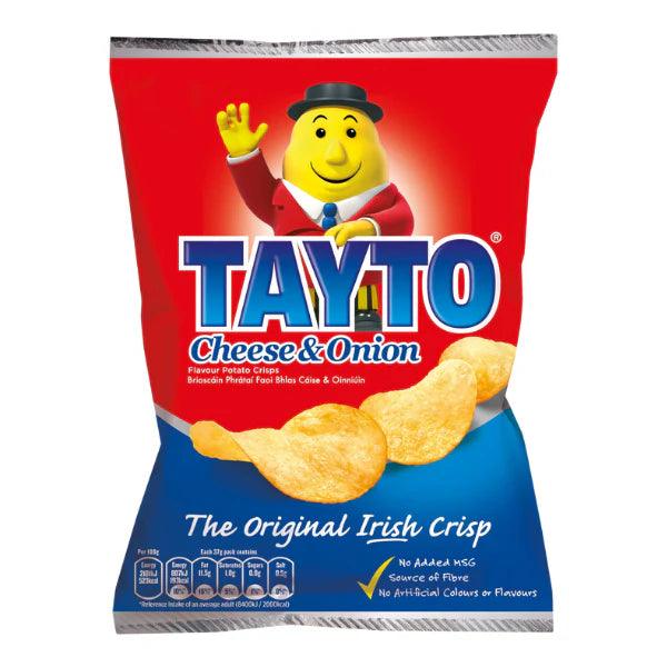 Tayto Cheese & Onion 37g (BB 05/07/2026)