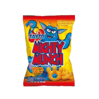 Tayto Mighty Munch Hot&Spicy Flavour 31g( BB 16/10/2025)