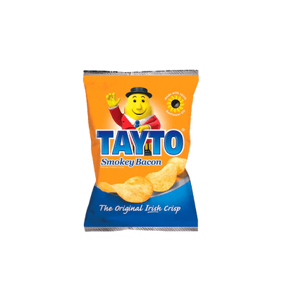 Tayto Smokey Bacon Crisps 35g (BB 07/10/2025)
