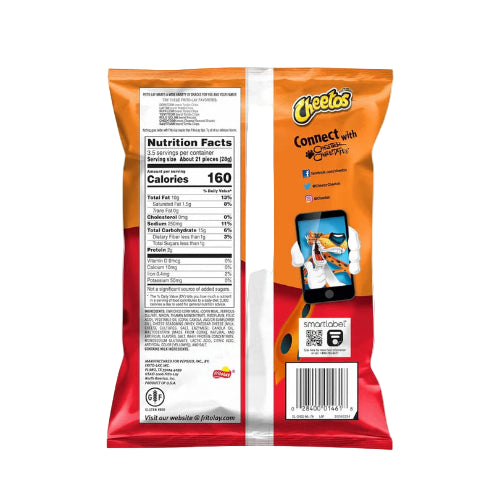 Cheetos Crunchy King Size 3 1/2 OZ (99.2G) USA ( BB 31/03/2026 )