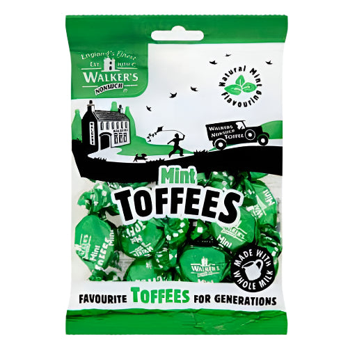 Walker's Mint Toffees 150G (BB 14/08/2025)