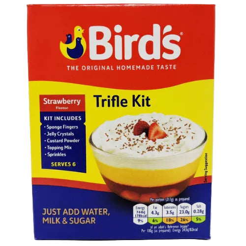 Bird's Strawberry Trifle Kit 141g (BB 31/03/2027)