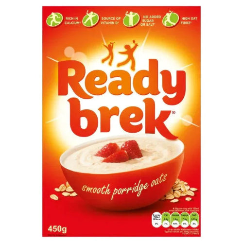 Ready Brek Smooth Porridge Oats Original 450g UK(BB 04/03/2027)