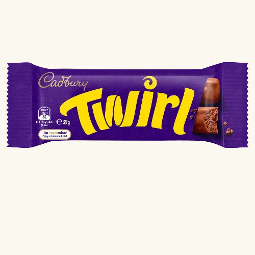 Cadbury Twirl Bar UK 43G (BB 27/08/2026)