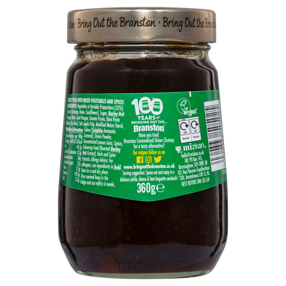 Branston Original Pickle 360g  UK (BBE: 31/08/2026)