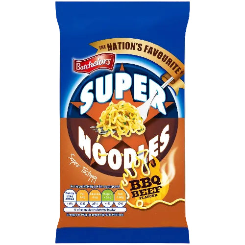 Batchelors Super Noodles Barbecue Beef 90g (BB 31/12/2026)