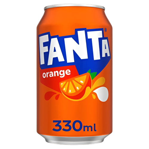Fanta orange UK 330ML (BB 28/02/2026)