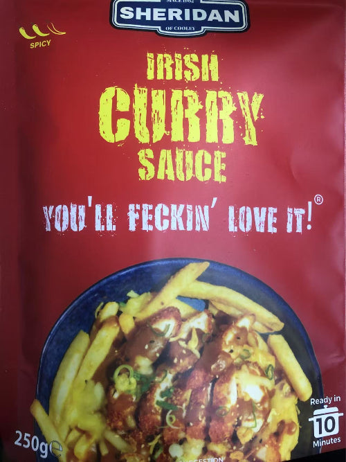 Sheridan Irish curry sauce 250g (BB 05/10/2026)