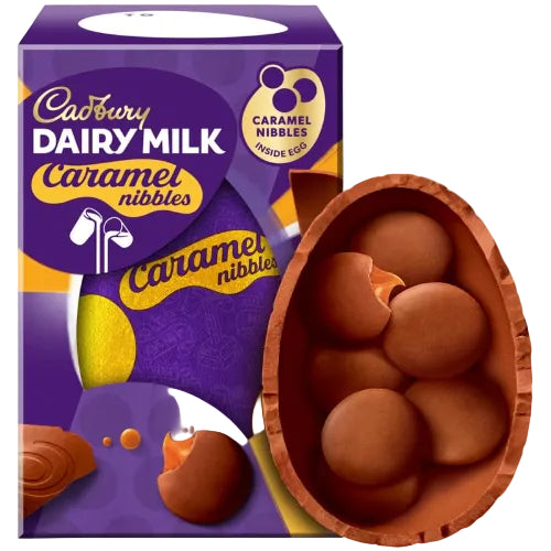 Cadbury Dairy Milk Caramel Nibbles Easter Egg UK 90G (BB 31/07/2026)