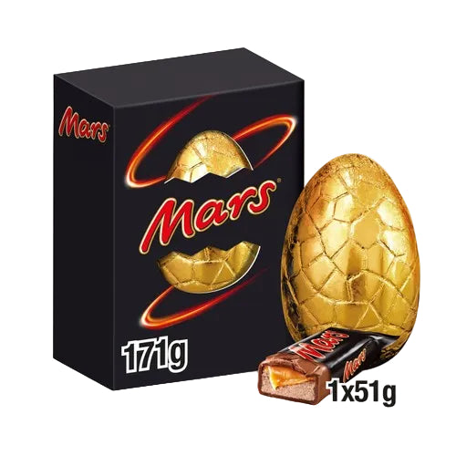 Mars Large  Chocolate Easter Egg UK 171G (BB 07/06/2026)