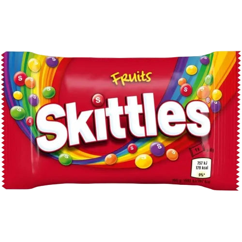 Skittles Fruits Flavour UK 45g (BB 02/08/2027)