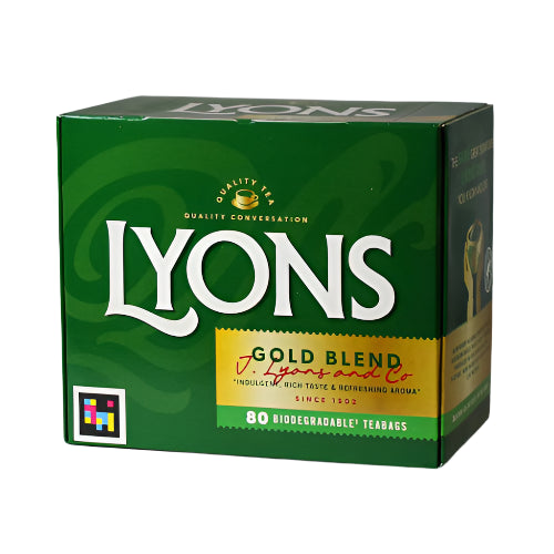 Lyons Gold Blend 80 Bags 232g( BB 02/2026)