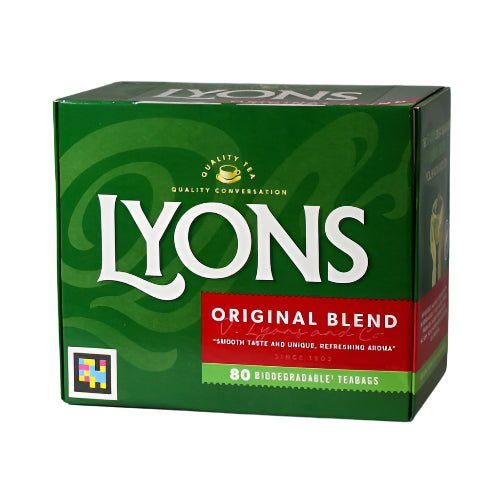 Lyons Original Irish Tea 80 bags 232G( BB 01/2026)