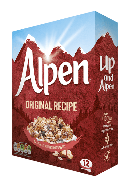 Alpen Original Swiss Recipe Muesli 550g(BB 29/05/2025)
