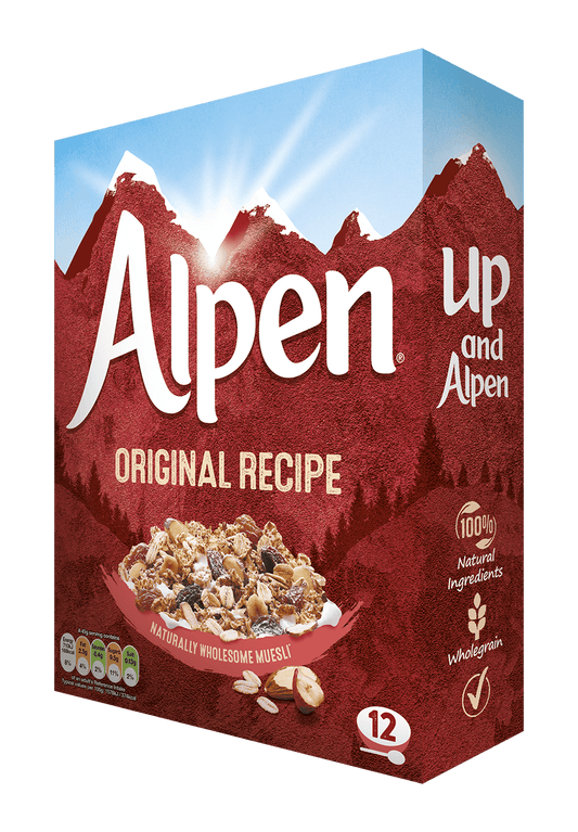 Alpen Original Swiss Recipe Muesli 550g(BB 29/05/2025)