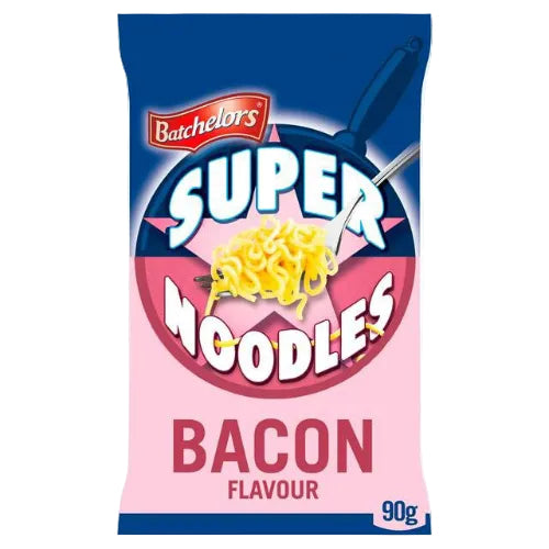 Batchelors Super Noodles Bacon Flavour 90G ( BB 31/12/2026 )
