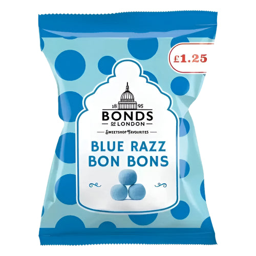 Bonds of London Blue Razz Bon Bons 110g (BB 31/08/2026)
