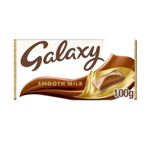 Galaxy Smooth Milk Chocolate Block UK 100G ( BB 07/06/2026 )