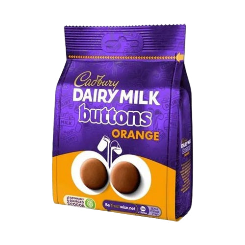 Cadbury Dairy Milk Orange Buttons 85G UK ( BB 18/06/2026 )