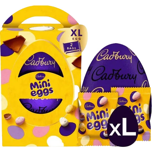 Cadbury XLarge Mini Eggs Chocolate Easter Egg UK 181G ( BB 31/07/2026 )