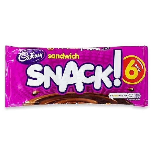 Cadbury Snack Sandwich 6packs 132g (BB 15/07/2025)