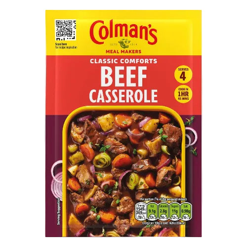Colman's Classic Comforts Beef Casserole 40G （BB 31/05/2027)