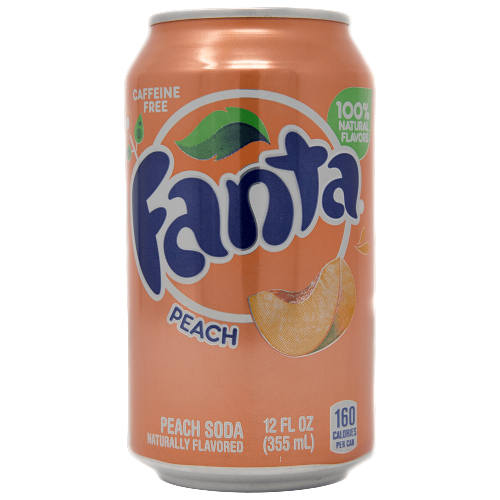Fanta Peach 355ML USA ( BB 08/12/2025 )