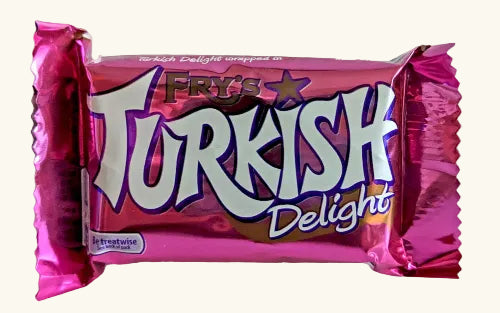Fry's Turkish Delight Chocolate Bar 51g UK (BB 28/05/2026)