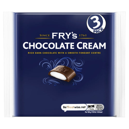 Fry's Chocolate Cream 3 Pack 147G ( BB 12/05/2026 )