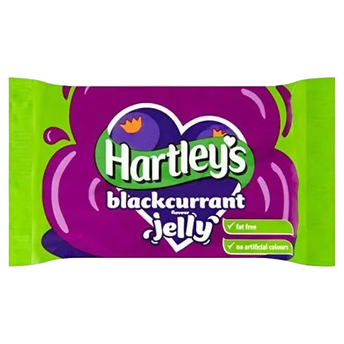 Hartley's Blackcurrant FlavourJelly 135G (BB 30/11/2026)