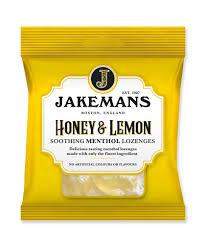 Jakemans Honey & Lemon Soothing Menthol Lozenges 100g