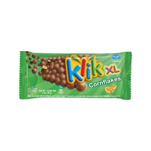 KLIK DISPLAY BARS XL CORNFLAKES BARS 85G  (BB 06/08/2026)