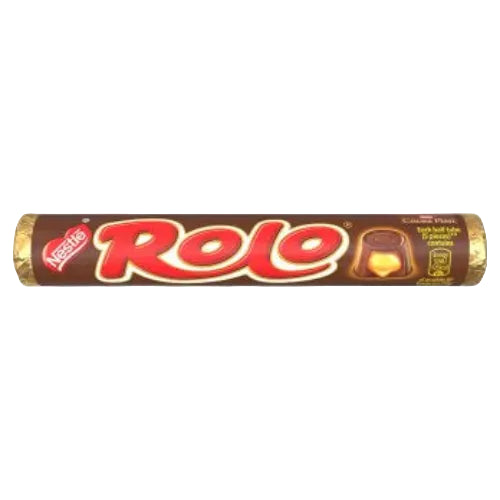 Nestle Rolo Milk Chocolate & Toffee Tubes 52G (BB 31/08/2026)