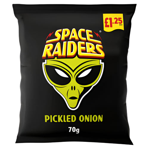 Space Raiders Pickled Onion 70G (BB 19/07/2025)