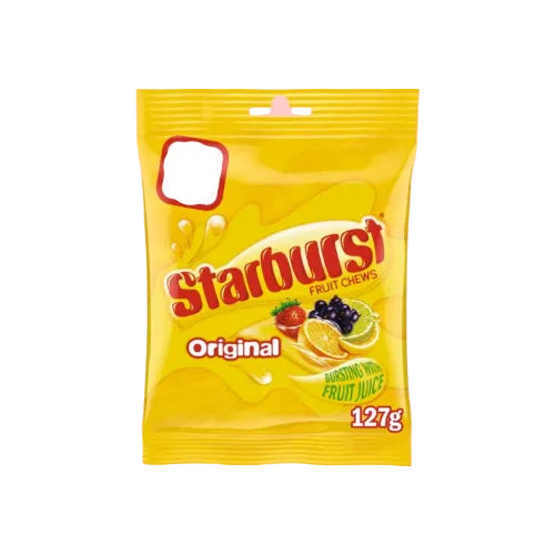 Starburst Original Fruit Chews Bag 127G ( BB 13/08/2026 )