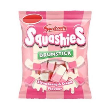 Swizzels Drumstick Squashies Strawberry&Cream Flavour 120g (BB 01/03/2026)