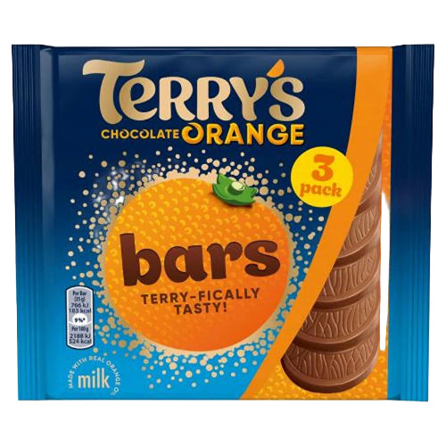 Terry's Chocolate Orange Bars 3pack(3*35g) UK 105G ( BB 28/08/2026 )