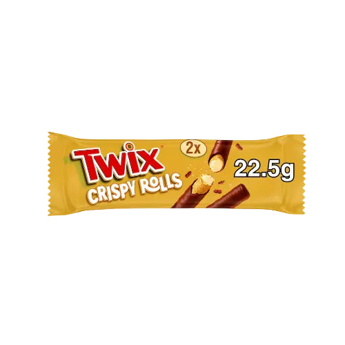 Twix Crispy Rolls 22.5g (BB 18/07/2026)